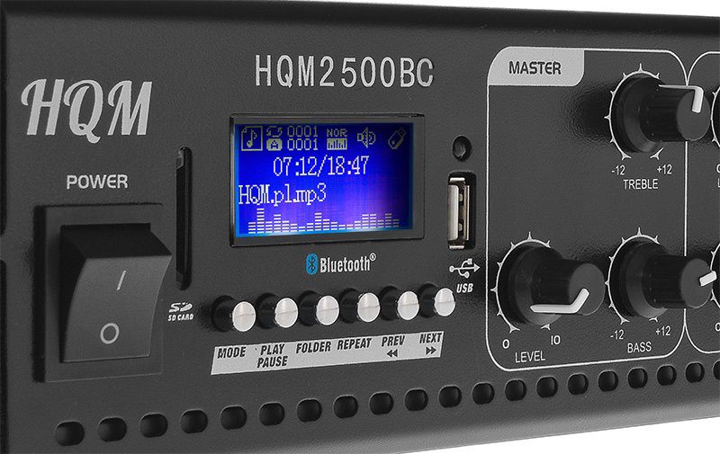 Wzmacniacz audio HQM-2500BC